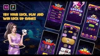 Lockup Card Game UI Kit - Design Engaging & Strategic Game Apps 🔐♠️ screenshot 3