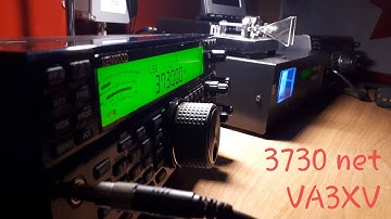 VA3XV Live Stream - 3730 AMATEUR RADIO NET EASTERN ONTARIO CANADA