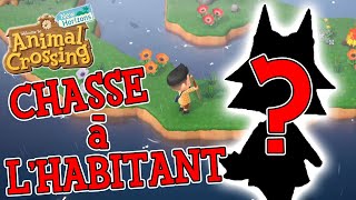 OMG TROP DE CHANCE ! - CHASSE à L'HABITANT -  ANIMAL CROSSING NEW HORIZONS