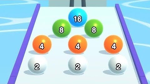 Ball Run 2048 - All Levels Gameplay Android,iOS Level-751