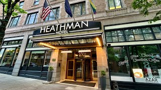 Iconic! The Heathman Hotel in Downtown Portland: Room and Property Tour (+ a chocolate shop!)