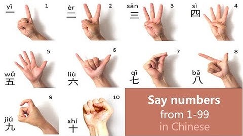 Learn Chinese Numbers: Count 1 to 10, 1 to 20, 1 to100 in Mandarin Chinese - Day 15