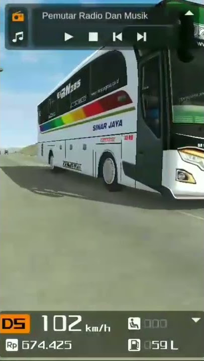 Artis bus sinar jaya 33 RB full Strobo.. jangan lupa subscribe #bussid