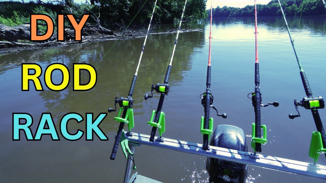 Simple Diy Jon Boat Rod Rack 