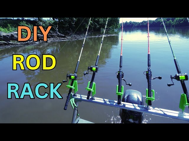 Simple Diy Jon Boat Rod Rack 