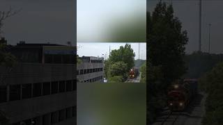 Ohio Central Train in Downtown Columbus