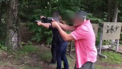 CDC Students and Instructors Practice Type 2 Pistol Malfunction Clearing