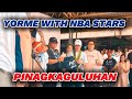 GRABE ANG HIYAW NG MGA TAO KAY YORME KASAMA ANG NBA STAR.