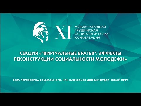 «Виртуальные братья»: эффекты реконструкции социальности молодежи