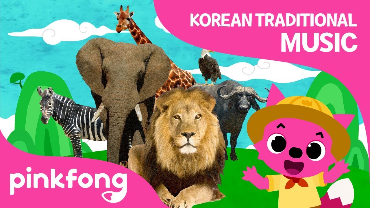 African Savanna | Korean Traditional Music | Pinkfong Songs for Children