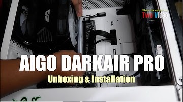 Aigo Darkflash Darkair Pro ARGB Unboxing & Installation