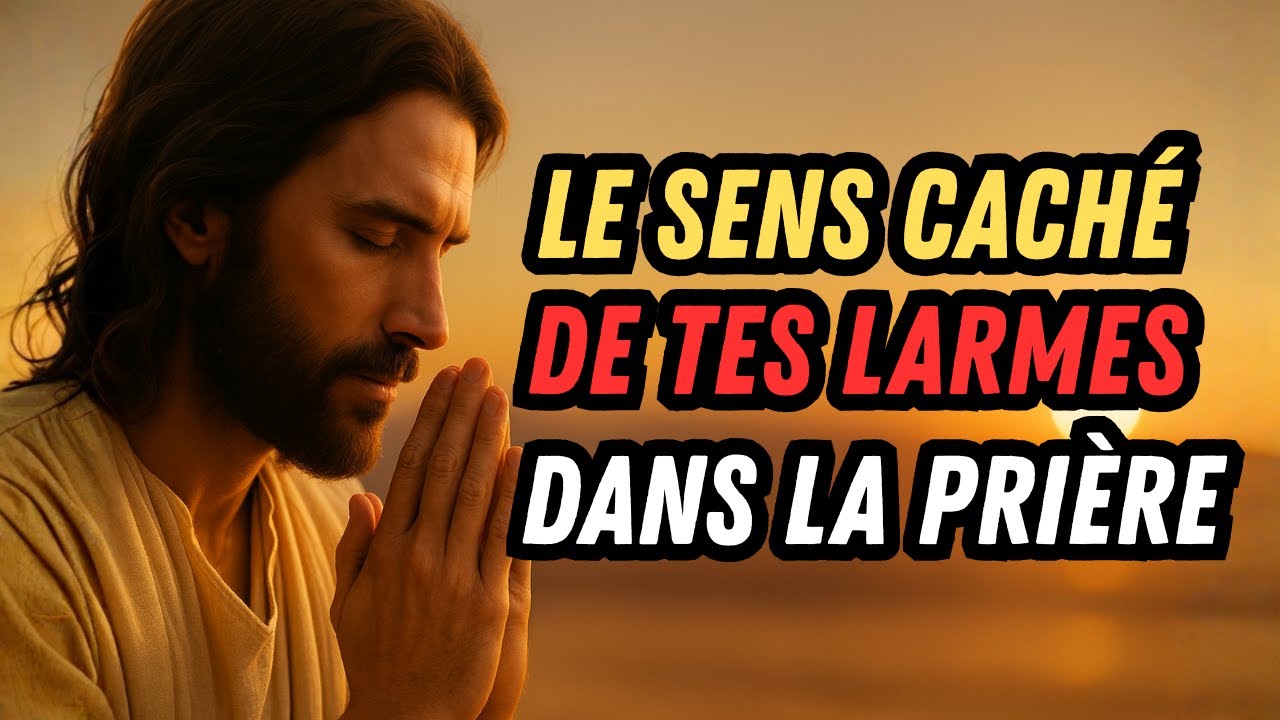 6 types de larmes que tu verses dans la prière et ce que Dieu essaie de te révéler à travers elles