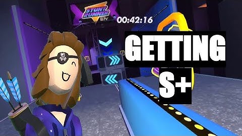 GETTING S+ IN STUNT RUNNER | REC ROOM| QUEST 2 (4:39.76)