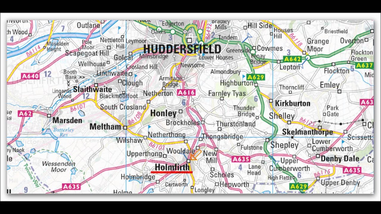 Holmfirth Cliff Rec views (0) Maps Shot Location.wmv YouTube