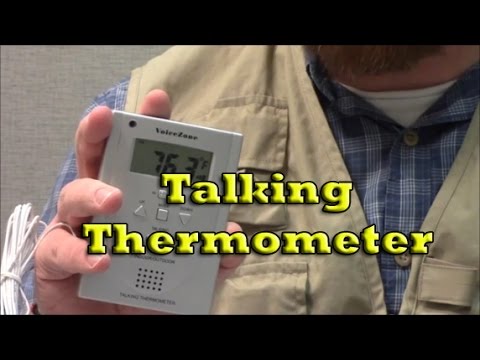 Talking Indoor/Outdoor Thermometer