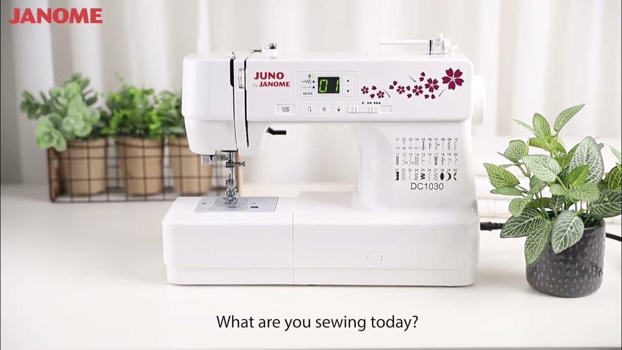 Janome DC1030 (5mm LS) Computerised Sewing Machine YouTube