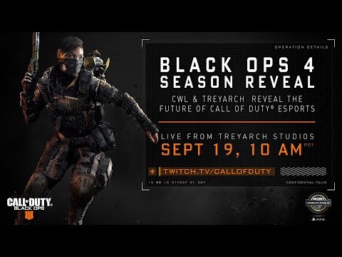 CWL Black Ops 4 2019 Season Reveal