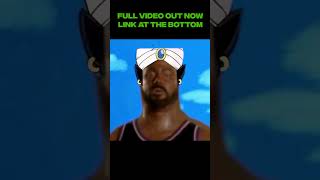 Jimmy Kimmel plays Mr Popo while Karl Malone