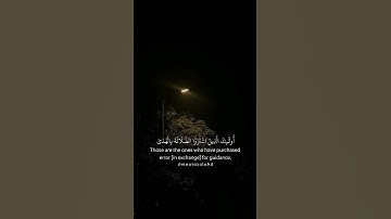 أولئك الذين اشتروا الضلالة بالهدى _ سورة البقرة _ ياسر الدوسري