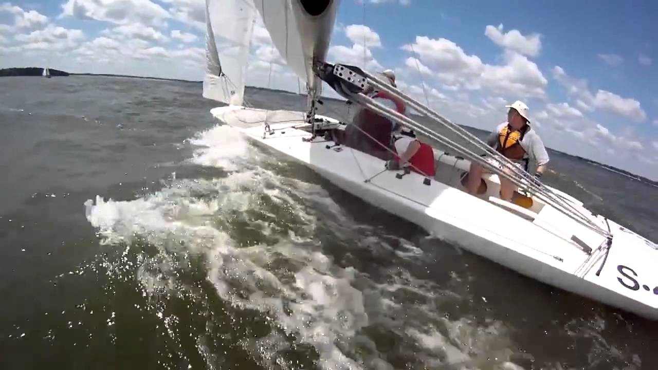 youtube sailboat racing