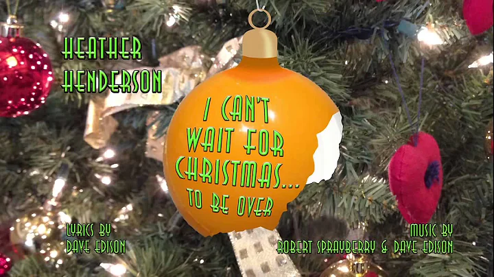 Heather Henderson sings "I Can't Wait For Christma...