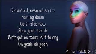 Ariana Grande - No Tears Left To Cry (Lyrics)