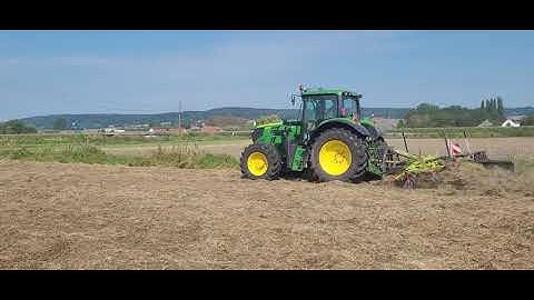 fannage 2021 john deere 6550m et claas volto partir 1
