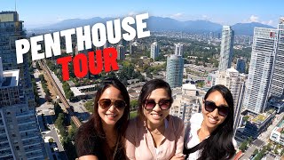 Highrise Penthouse Tour of SunTower in Metrotown Burnaby