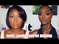 Kevin Luong Bronze Bombshell Inspired Look On Deep Skin