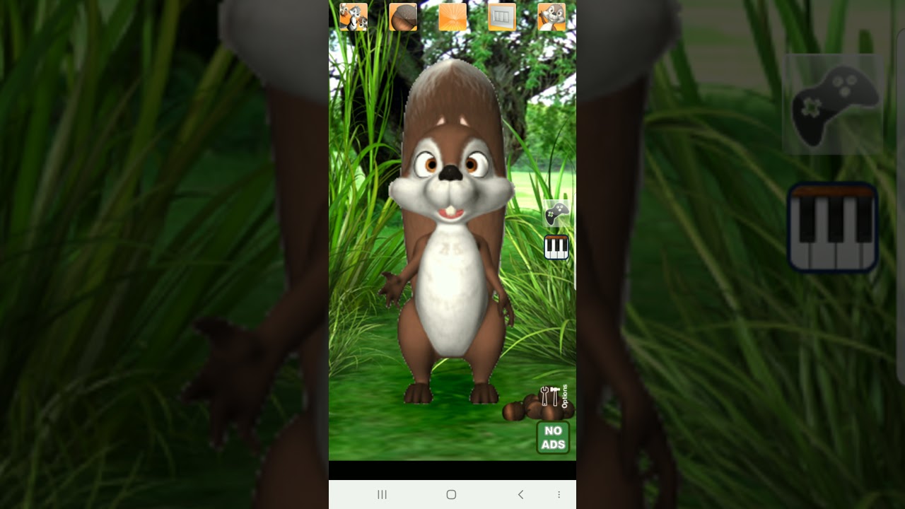 Talking James Squirrel Old Version - YouTube