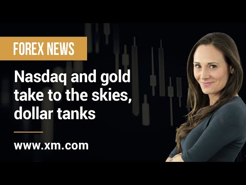 Forex News: 09/07/2020 – Nasdaq and gold take to the skies, dollar tanks