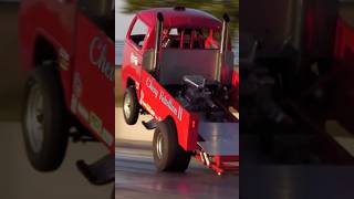 Chevy Rebellion II Pulls a Wild Wheelstand at the Drag Strip!