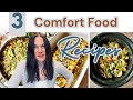 Healthy weeknight dinners  3 comfort food recipes