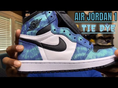 WORST JORDAN 1 of 2020?!? NIKE AIR JORDAN 1 TIE DYE Review! - YouTube