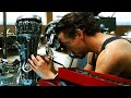 Iron man making the mark ii armor first  test scene iron man movie clip