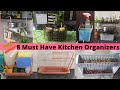 8 Must Have,Space Saving Kitchen Organizers From Amazon For Rented Kitchen | Happy Homemaking