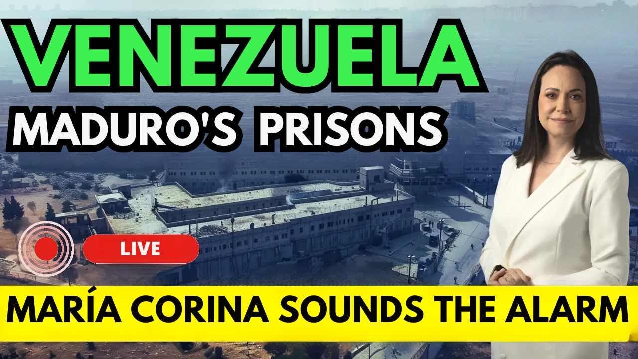 🚨 Venezuela Update: María Corina Sounds the Alarm on Political Prisoners