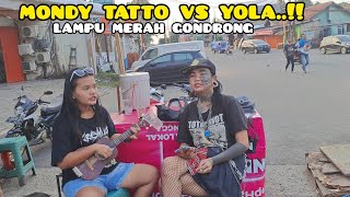 DUET CEWEK PUNK..!!MONDY TATTO VS YOLA⁉️