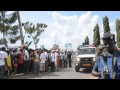 President nkurunziza back in bujumbura wheavy convoy of presidential guard