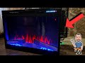 Electactic Electric Fireplace Insert Overview I Is It Worth It? #ad #amazoninfluencer
