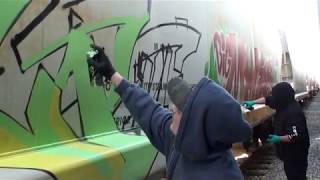 Keep6 & Big Miles - Train Graffiti - Stompdown Killaz