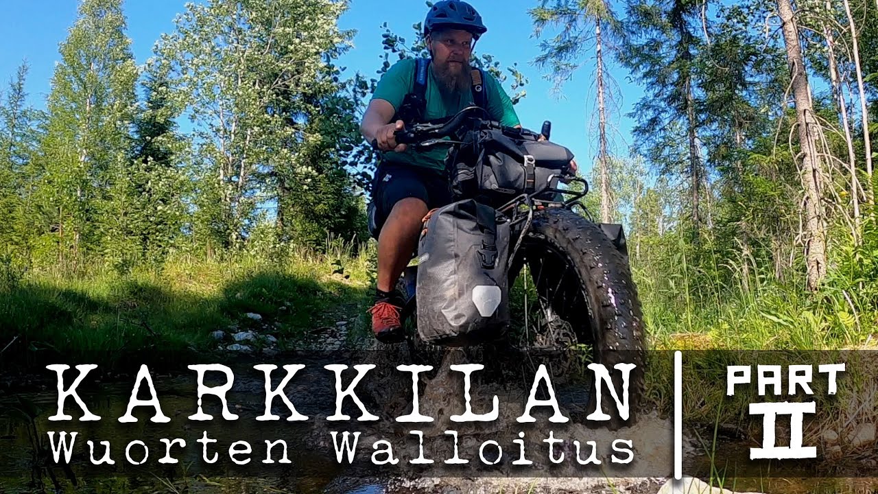 Fatbike (Canyon DUDE) / 3yön - Bikepacking retki - Karkkilan Wuorten Walloitus OSA2 (Ruuhilampi)