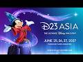 D23 Asia:究極のディズニーファンイベント|2027年6月25日〜27日 シンガポールにて初開催!