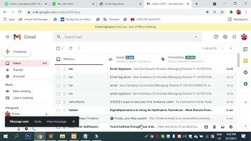 How to send html email signature from gmail
