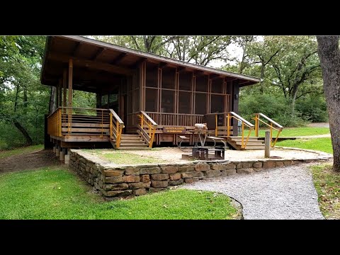 Vídeo: Texas State Parks Com Lodges and Cabins