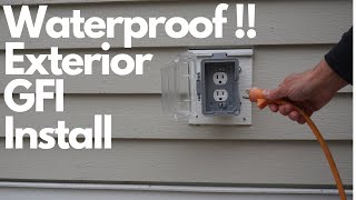 How to Properly Install an Exterior GFCI Outlet