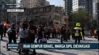Israel Digempur Serangan Rudal Iran, Warga Berebut Masuk Stasiun Bawah Tanah
