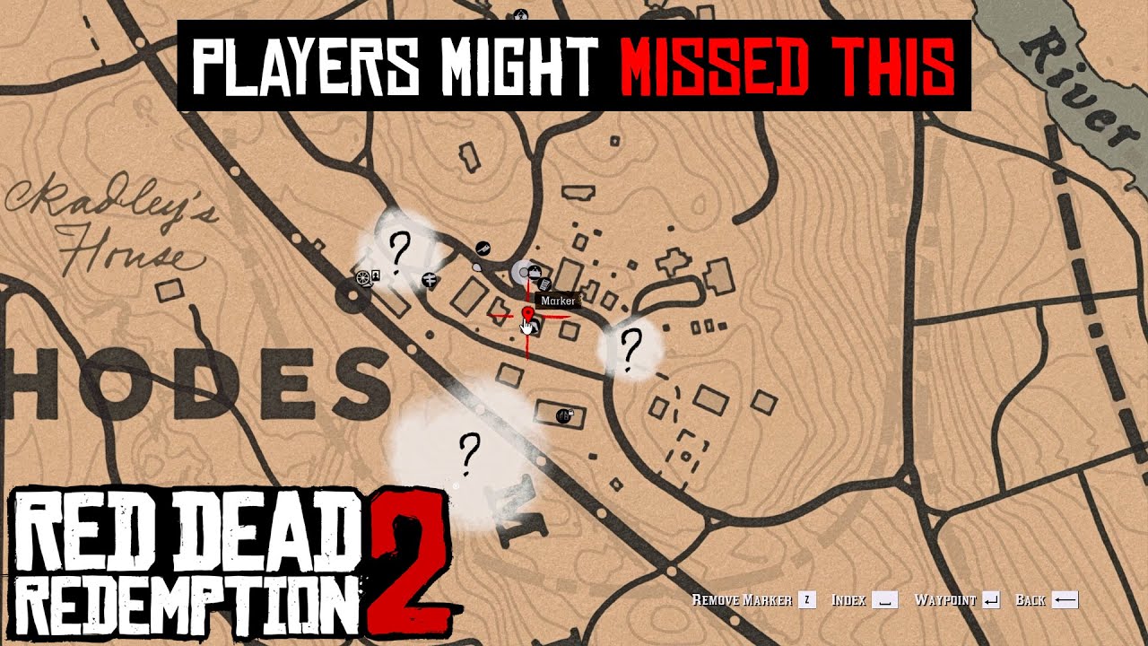 50% of players might missed this weapon loot at Rhodes - RDR2 - YouTube