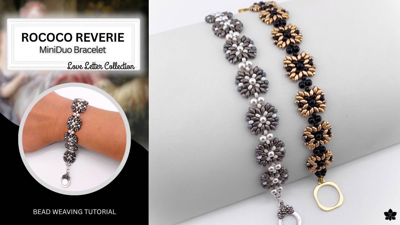 Rococo Reverie MiniDuo Beaded Bracelet Tutorial