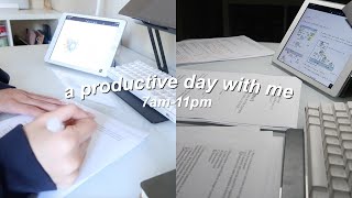 A PRODUCTIVE DAY WITH ME | long study day